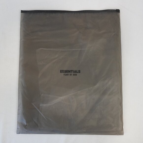 Fear of God Essentials University Print Sweatshirt in Heather Grey Size M - NWT - Picture 9 of 9